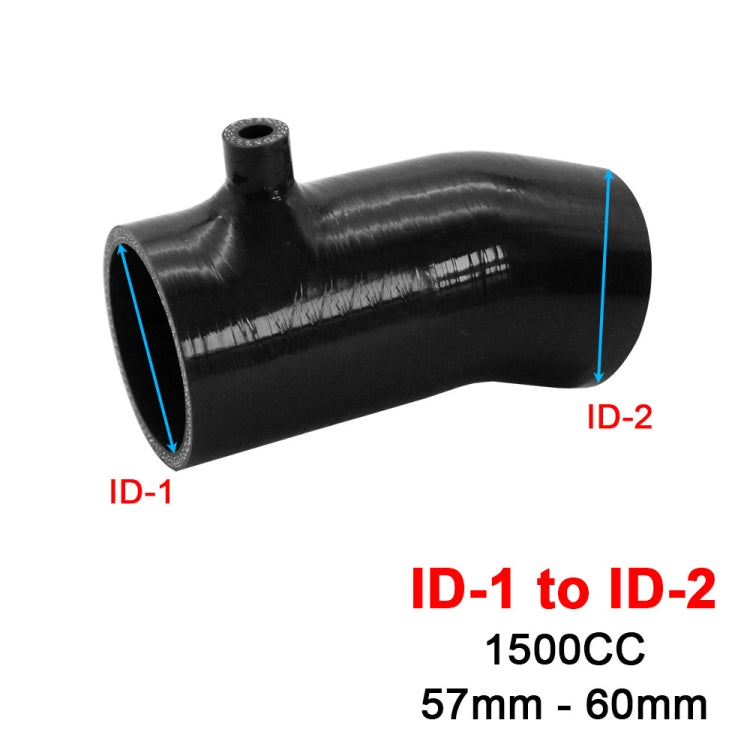 Per Mazda 3 6 CX-4 Axela Atenza Tubo flessibile di aspirazione in silicone Tubo di aspirazione aria fredda ad alto flusso Turbo Intercooler, 1.5L-60-BK, 1.5L-60-RD, 2.0L-70-BK, 2.0L-70-RD, 2.5L-76-BK, 2.5L-76-RD