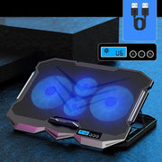 Base per radiatore per laptop regolabile ICE COOREL K22 a 4 ventole con luce atmosferica, without Speed Regulation, with Speed Regulation, with LCD Display