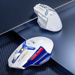 Mouse per computer da ufficio per giochi Bluetooth wireless Inphic IN9 Tri-mode