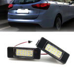Per Nissan Qashqai J10/J11/X-Trail/Teana modifica luce targa