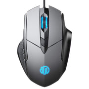 Mouse da gioco per computer Inphic PW1H cablato silenzioso illuminato a 6 pulsanti
