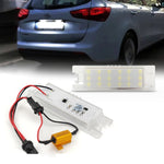 2 pezzi per Opel Zafira B / ASTRA / CORSA LED luce targa, 2pcs