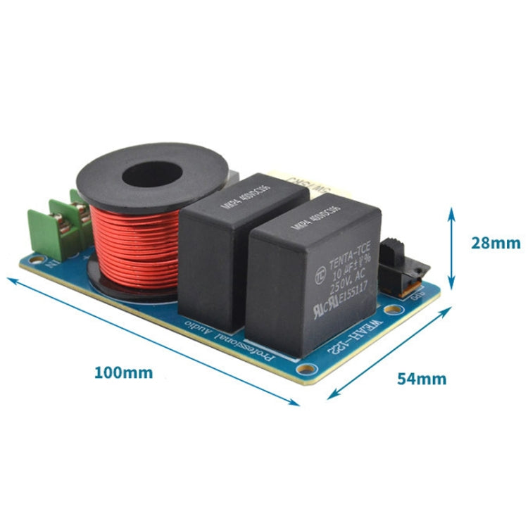 Crossover midrange 120W per altoparlanti Hi-Fi 4-8 ohm
