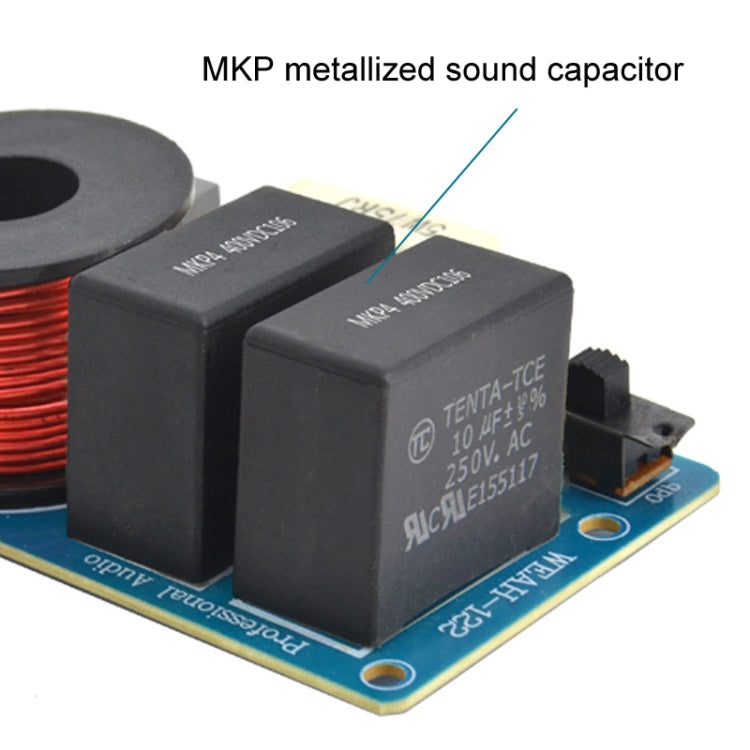 Crossover midrange 120W per altoparlanti Hi-Fi 4-8 ohm