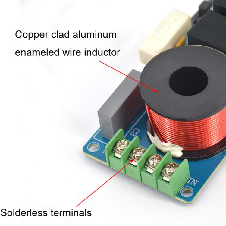 SP-122 120W Single Pure Midrange Crossover Board Divisore di conversione per altoparlanti Hi-Fi, SP-122