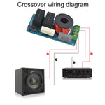 Crossover midrange 120W per altoparlanti Hi-Fi 4-8 ohm