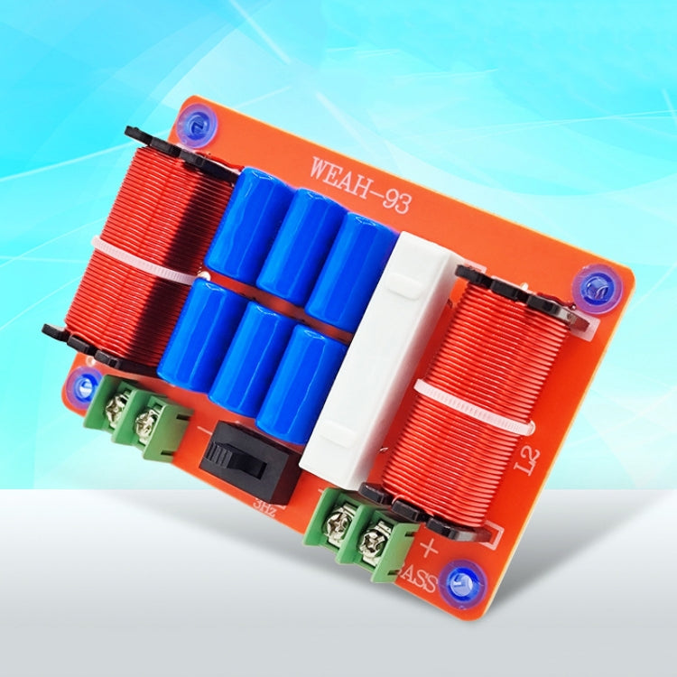 Divisore di conversione per altoparlanti Hi-Fi con crossover per bassi puri da 220 W, WEAH-93