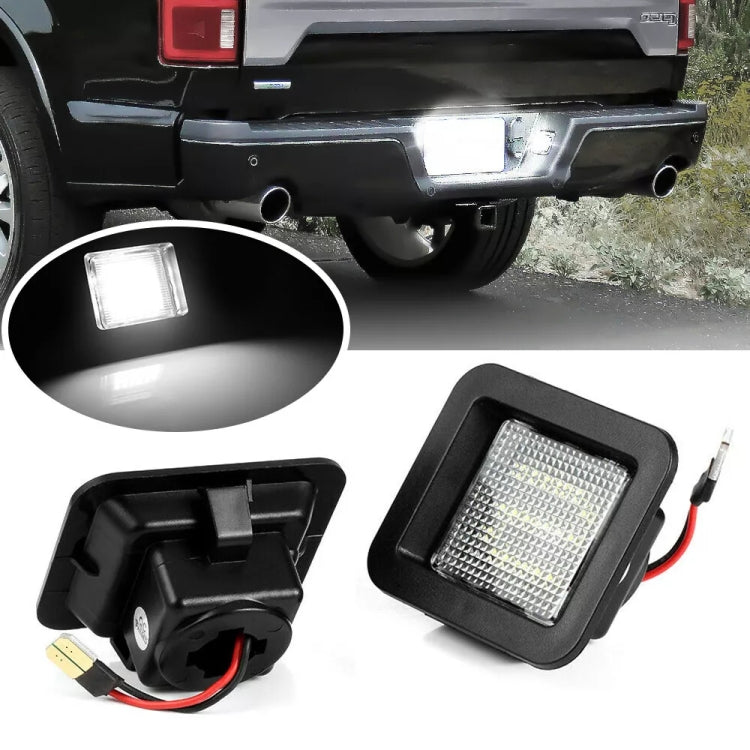 2 pezzi per luce targa a LED Ford F-150 Raptor 2015, 2pcs