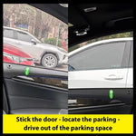 Punto di sicurezza Assistenza alla guida Posizionamento del segno Adesivo luminoso per interni auto, 2pairs