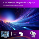 Proiettore portatile Android 12.0 Full HD 1080P 260 lumen