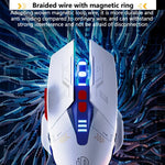 Mouse cablato da gioco per computer luminoso Inphic W9P