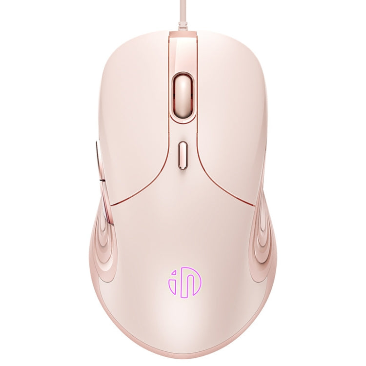 Mouse cablato Inphic B8 Mute Light Emitting Mouse per computer da gioco per casa e ufficio, B8