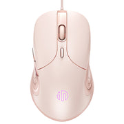 Mouse cablato Inphic B8 Mute Light Emitting Mouse per computer da gioco per casa e ufficio, B8