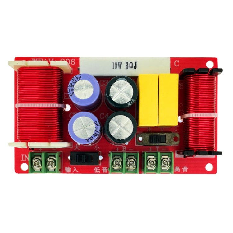 WEAH-206 Crossover per diffusori da scaffale con divisore audio a 2 vie alto e basso, WEAH-206