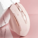 Mouse da gioco per computer con ricarica silenziosa wireless Inphic F8 2.4G, F8