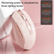 Mouse da gioco per computer con ricarica silenziosa wireless Inphic F8 2.4G, F8