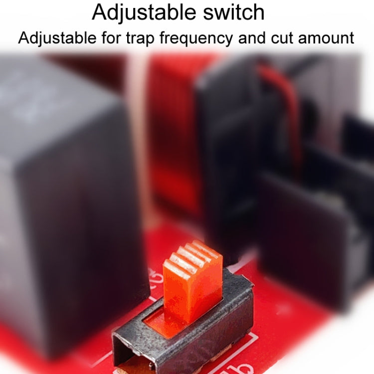 Filtro audio crossover regolabile per altoparlanti 4-8 ohm