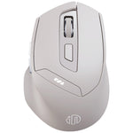Mouse da gioco per computer da ufficio silenzioso con ricarica tri-mode Inphic DR6 2.4G Wireless + Bluetooth 5.0/4.0, DR6