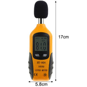 HT-80A Misuratore di rumore portatile con display digitale LCD di piccole dimensioni Misuratore di rumore di precisione