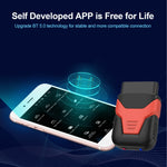 Strumento di diagnosi guasti auto HUMZOR OBD2 Bluetooth 5.2, Z50