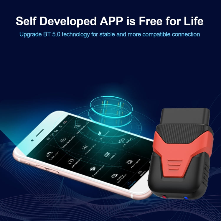 Strumento di diagnosi guasti auto HUMZOR OBD2 Bluetooth 5.2, Z50