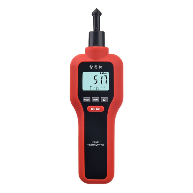 Xinsite HT-522 LCD Tachimetro digitale 100.000 PPM Misuratore di velocità senza contatto, HT-522