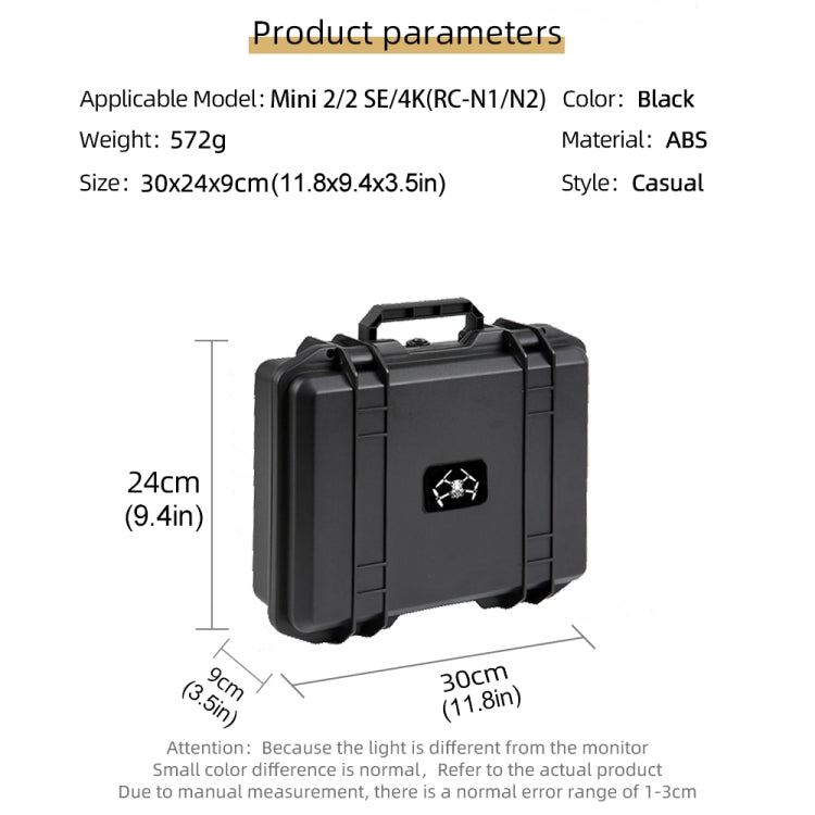 Valigia antideflagrante per DJI Mini 4K e Mini 2