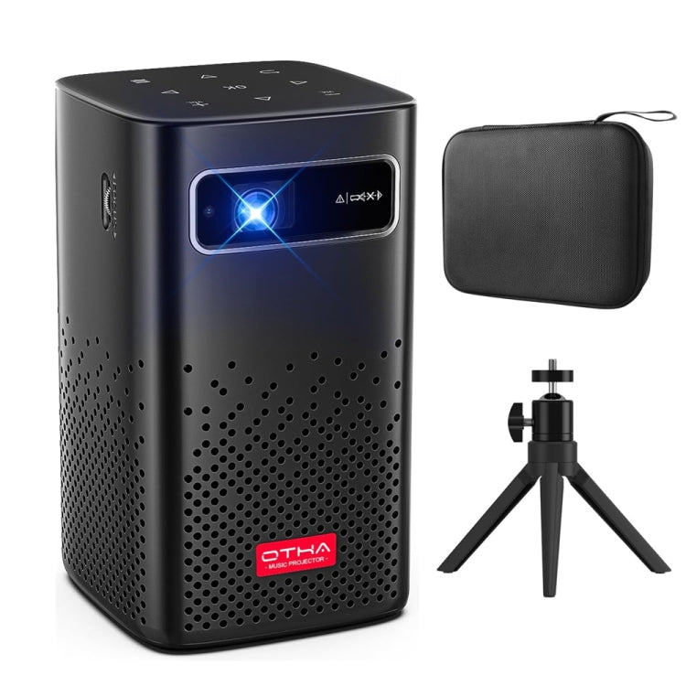 Proiettore musicale domestico 4K HD portatile per esterni TOUMEI C900 con batteria integrata, US Plug, EU Plug, UK Plug