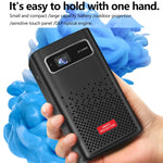 Proiettore portatile 4K HD TOUMEI C900 con batteria integrata