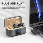 Microfono Lavalier Wireless con Clip e USB-C 8 Pin