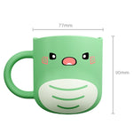 Tazza per l'acqua Tazza per spazzolare Bambini Casa Carino Cartone animato Anti-goccia Eco-Friendly Tazza di dinosauro