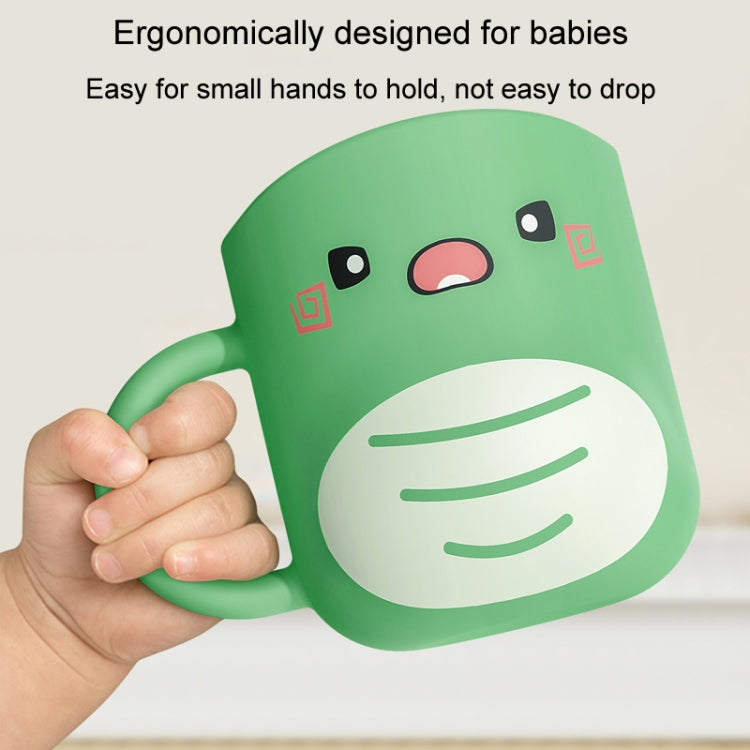 Tazza per l'acqua Tazza per spazzolare Bambini Casa Carino Cartone animato Anti-goccia Eco-Friendly Tazza di dinosauro