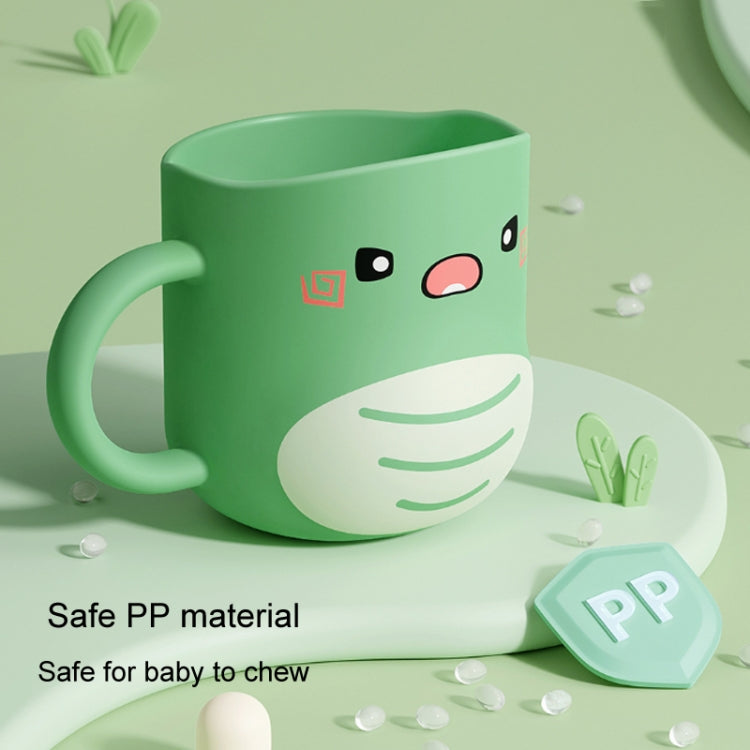 Tazza per l'acqua Tazza per spazzolare Bambini Casa Carino Cartone animato Anti-goccia Eco-Friendly Tazza di dinosauro