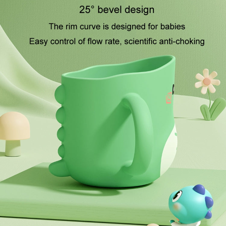 Tazza per l'acqua Tazza per spazzolare Bambini Casa Carino Cartone animato Anti-goccia Eco-Friendly Tazza di dinosauro
