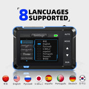 FNIRSI 2 in 1 Mini generatore di segnale oscilloscopio digitale portatile, Standard, Upgrade