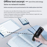 Versione internazionale Multi-lingua Fotocamera Scansione Traduzione offline Penna
