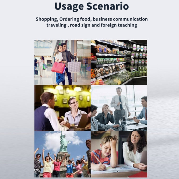 Versione internazionale Scansione multilingue Offline Traduzione simultanea intelligente Penna