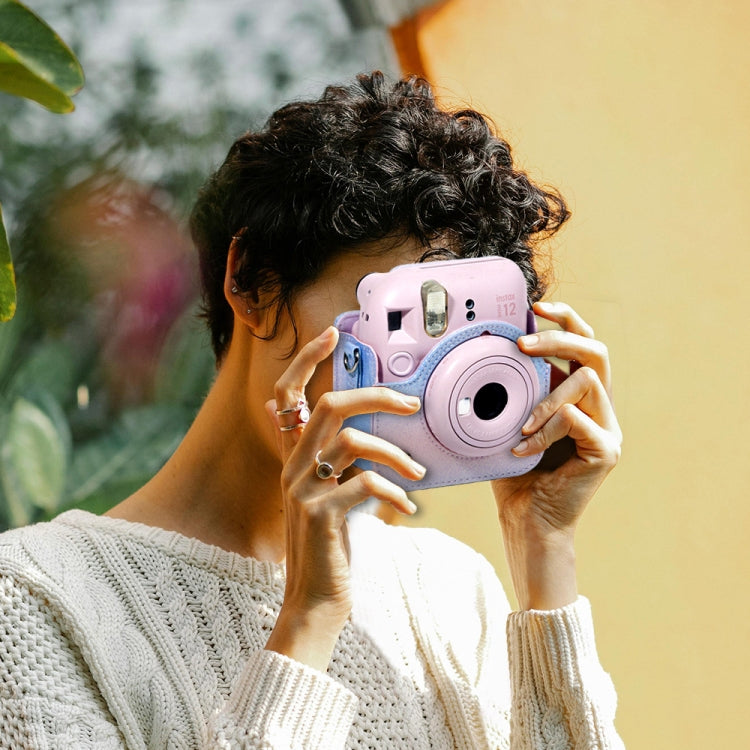 Borsa protettiva per fotocamera con cielo stellato colorato per Polaroid Mini 12