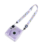 Per Fuji instax mini SE Photo Bag Crystal Case Tracolla Corda Adesivo Set