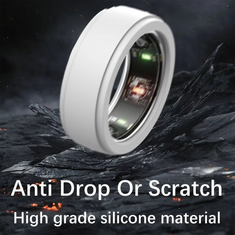 Per Samsung Galaxy Ring / Oura Ring Custodia in silicone tinta unita antigraffio, S, M