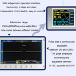 Generatore di segnali DDS doppio canale 15-60MHz JUNTEK