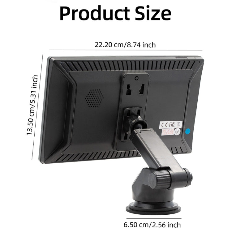 Schermo per auto stereo HD MP5 Player Monitor di retromarcia, Without Camera