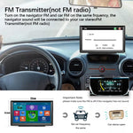 Navigatore GPS per auto da 9 pollici 8G/256M con grande schermo capacitivo Bluetooth Map, United States, Canada, Mexico Map, Europe Map, United Kingdom Map, Germany Map, Russia + Ukraine + Belarus Map, Australia Map, South America Map, Middle East Map ...