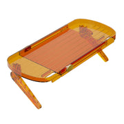 Nessun foro TV Set-top Box Ripiano portaoggetti regolabile Monitor Supporto per schermo del computer Gancio per router
