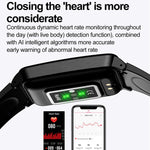 Acido urico, lipidi nel sangue, glicemia non invasiva, frequenza cardiaca, ossigeno, temperatura, monitoraggio, braccialetto sportivo intelligente e sano