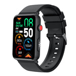 Orologio intelligente Anello ECG Temperatura Frequenza cardiaca Pressione sanguigna Salute Orologio parlante Bluetooth, Black Silicone, Red Silicone, Blue Silicone, Black Leather, Brown Leather