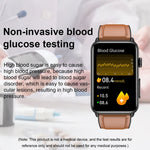 Orologio intelligente Anello ECG Temperatura Frequenza cardiaca Pressione sanguigna Salute Orologio parlante Bluetooth, Black Silicone, Red Silicone, Blue Silicone, Black Leather, Brown Leather