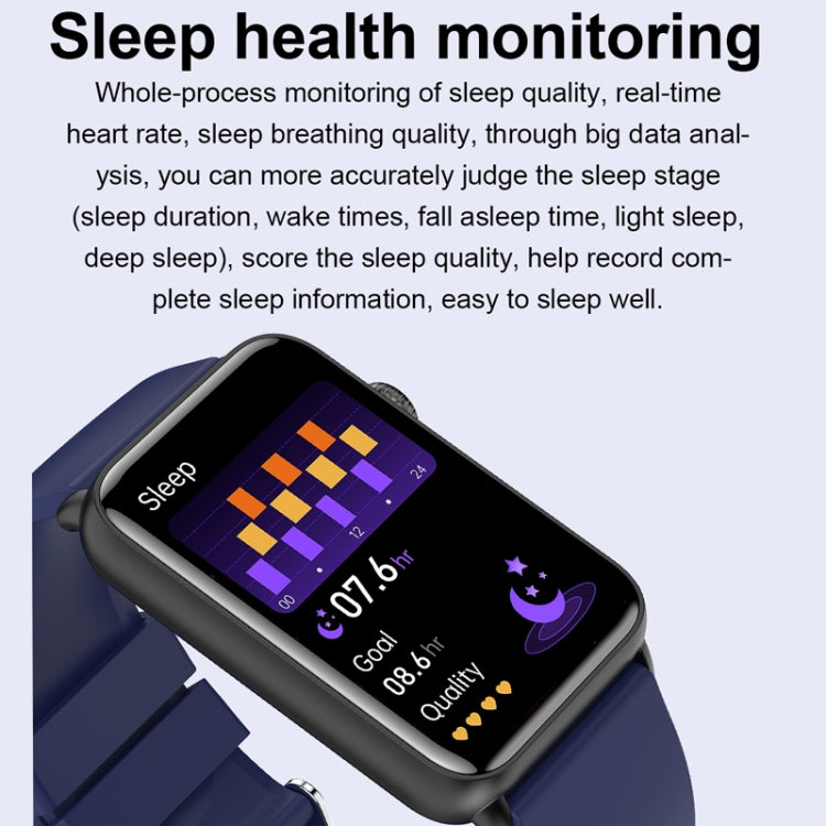Orologio intelligente Anello ECG Temperatura Frequenza cardiaca Pressione sanguigna Salute Orologio parlante Bluetooth, Black Silicone, Red Silicone, Blue Silicone, Black Leather, Brown Leather
