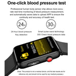 Orologio intelligente Anello ECG Temperatura Frequenza cardiaca Pressione sanguigna Salute Orologio parlante Bluetooth, Black Silicone, Red Silicone, Blue Silicone, Black Leather, Brown Leather