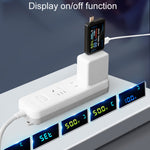 Misuratore digitale tensione e corrente portatile 4,5-36V 5A